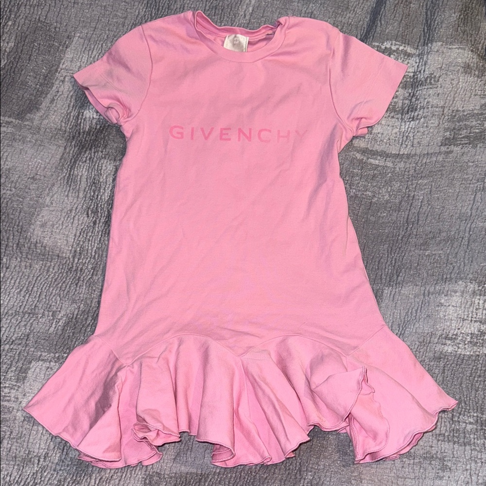 Givenchy Light Pink Ruffle Dress